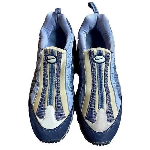 Nike Air Vintage Women's Humara Trail Running Shoe  2000 9 Blue White Zoom Air - Picture 5 of 9